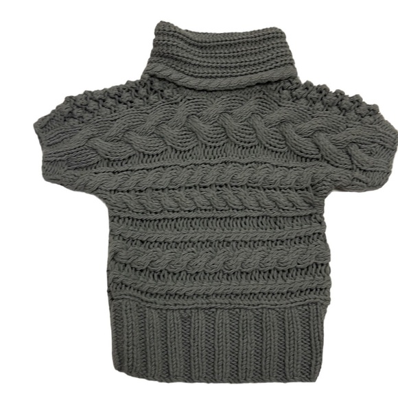 VERTIGO Paris short sleeve turtleneck sweater size M - Picture 3 of 5